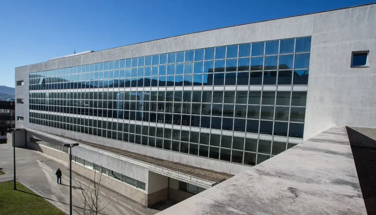 Edifício da Universidade do Minho.